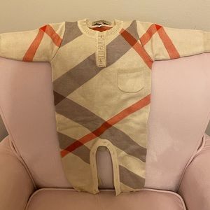 Unisex Burberry Onesie